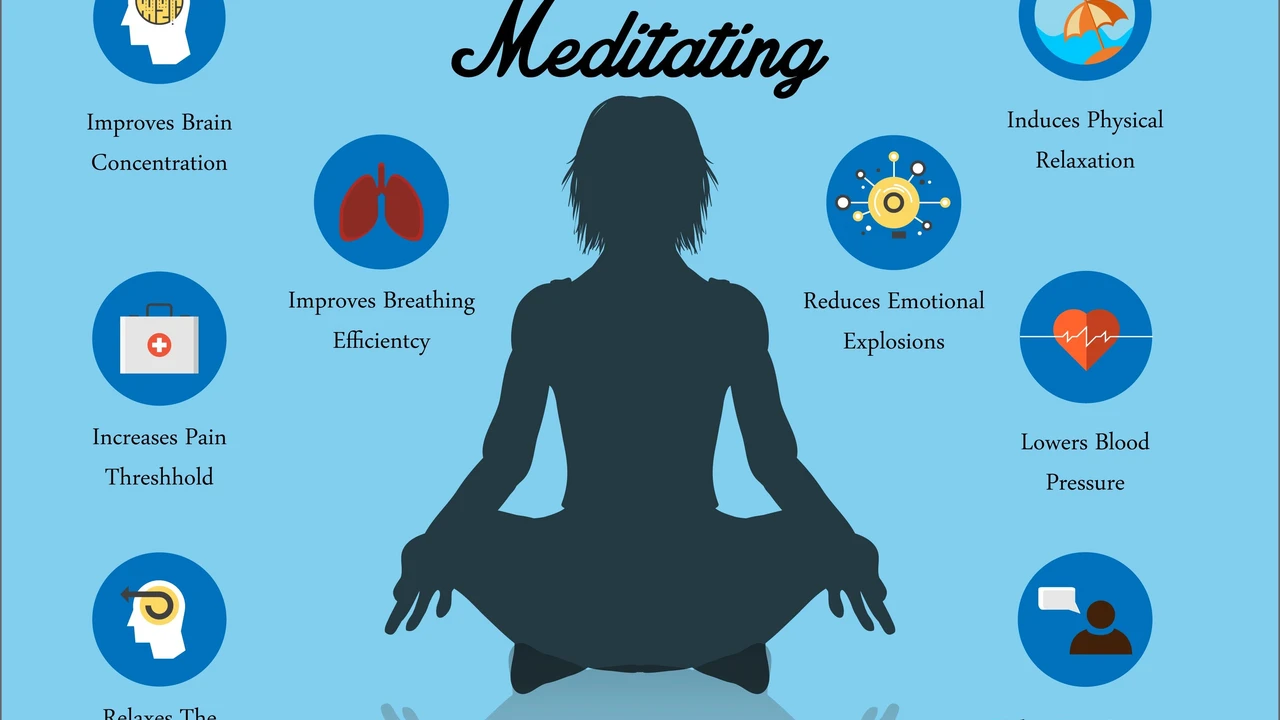 blue bowl of black bean beef tortilla soup on a board with cilantro and shredded cheese in background